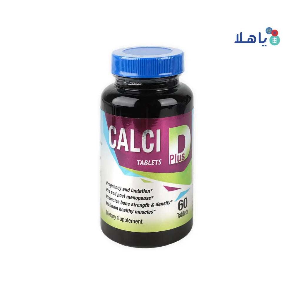 US NUTRI CALCI-D PLUS 60 TABLETS