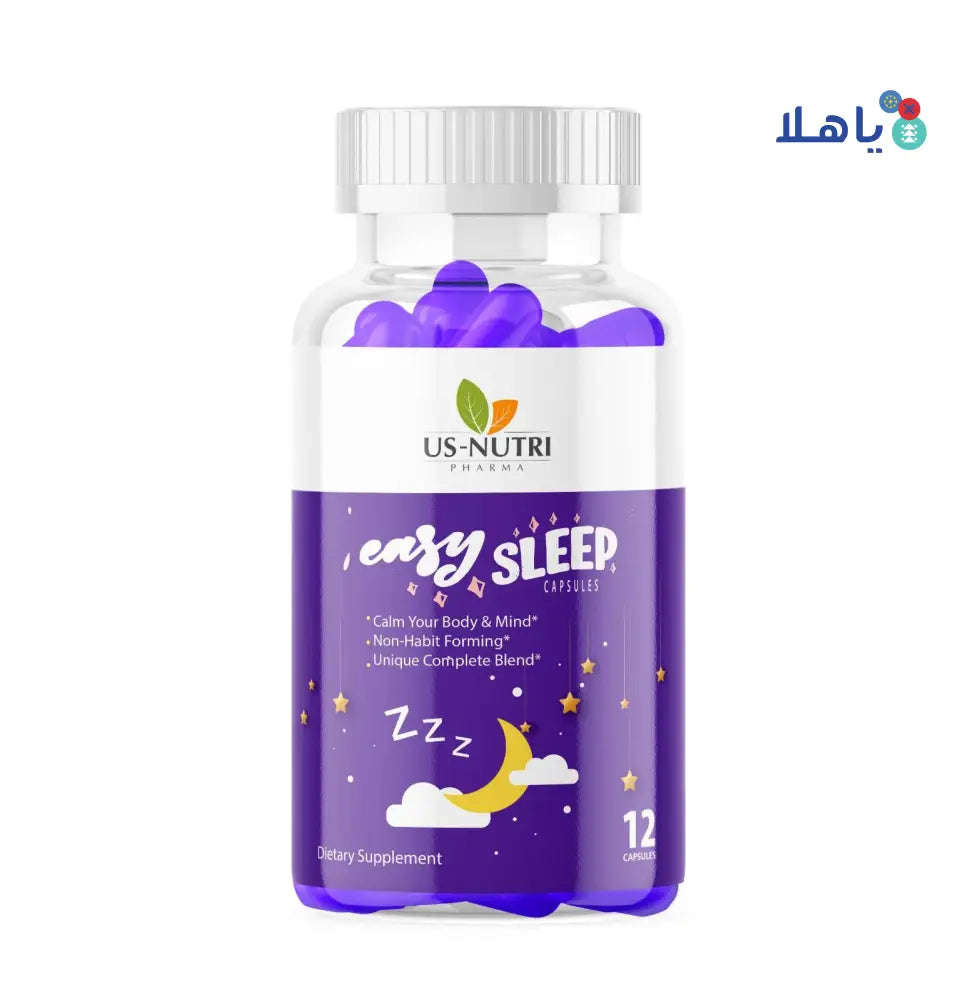 Us Nutri Easy Sleep 12 Capsules