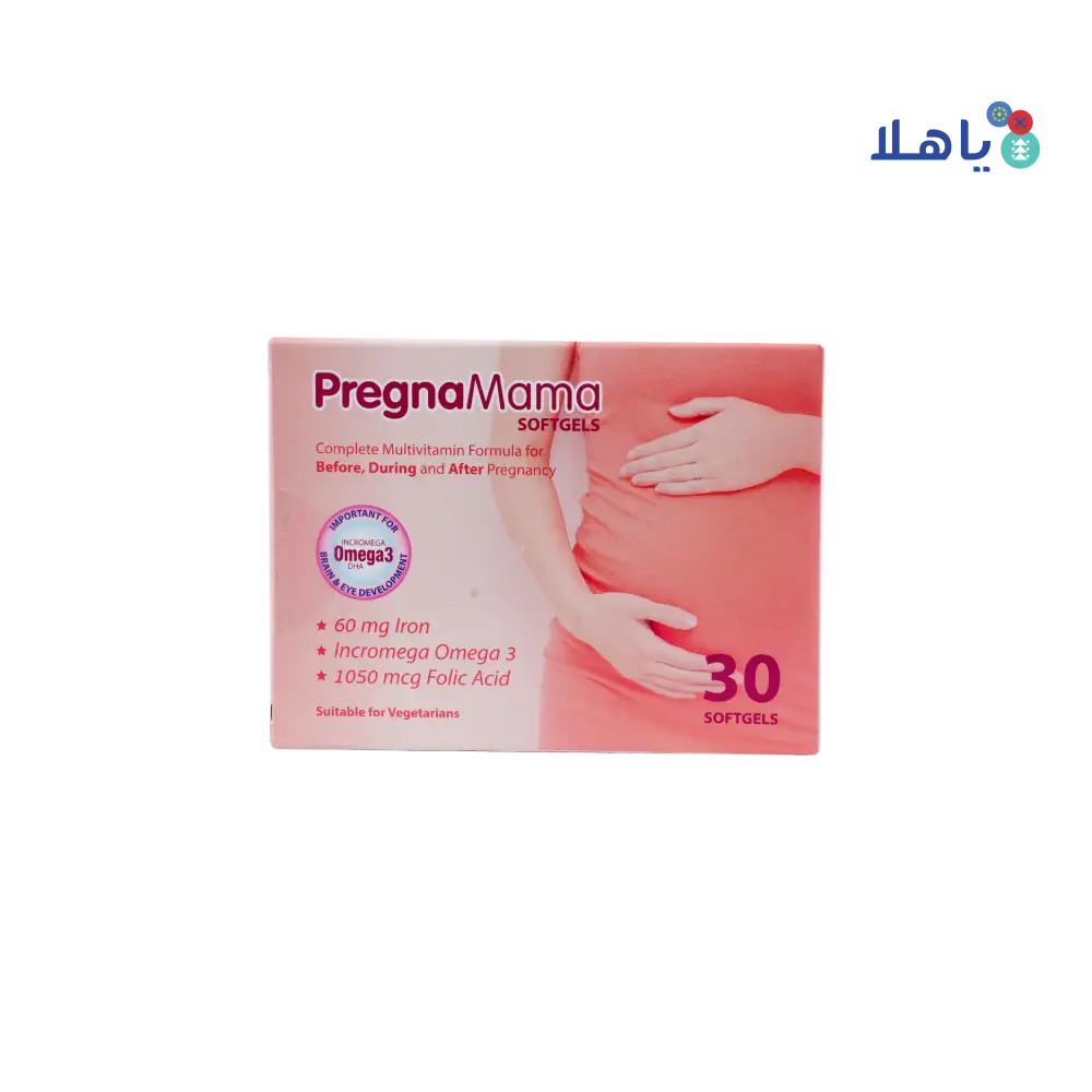 US NUTRI PREGNA MAMA 30 SOFTGELS