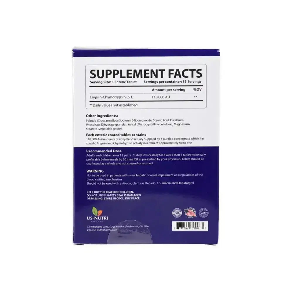 US - NUTRI - Us Nutri Qzyme 15 Tablets - Pharmazone - 