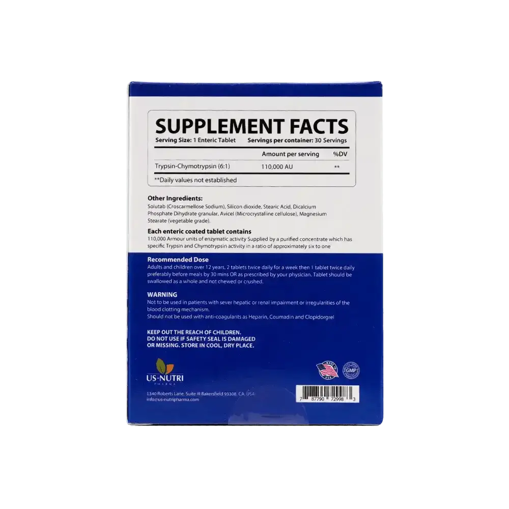 US - NUTRI - Us Nutri Qzyme 30 Tablets - Pharmazone - 