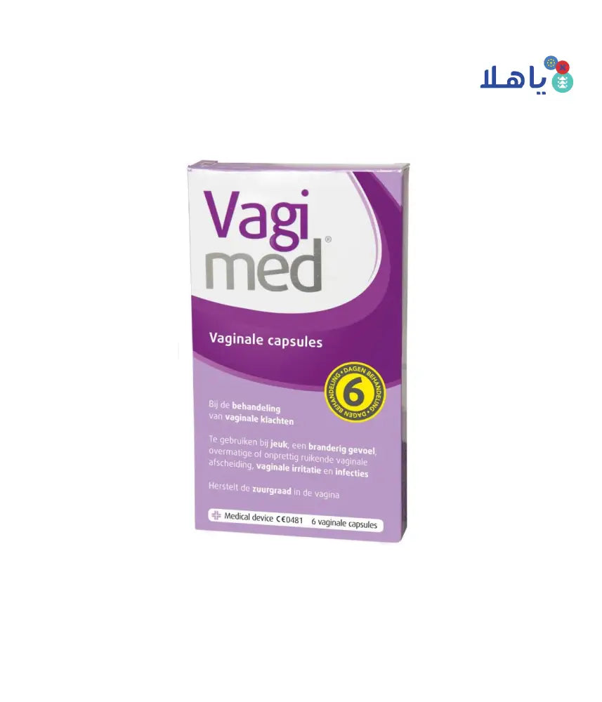 VAGI MED VAGINAL 6CAP