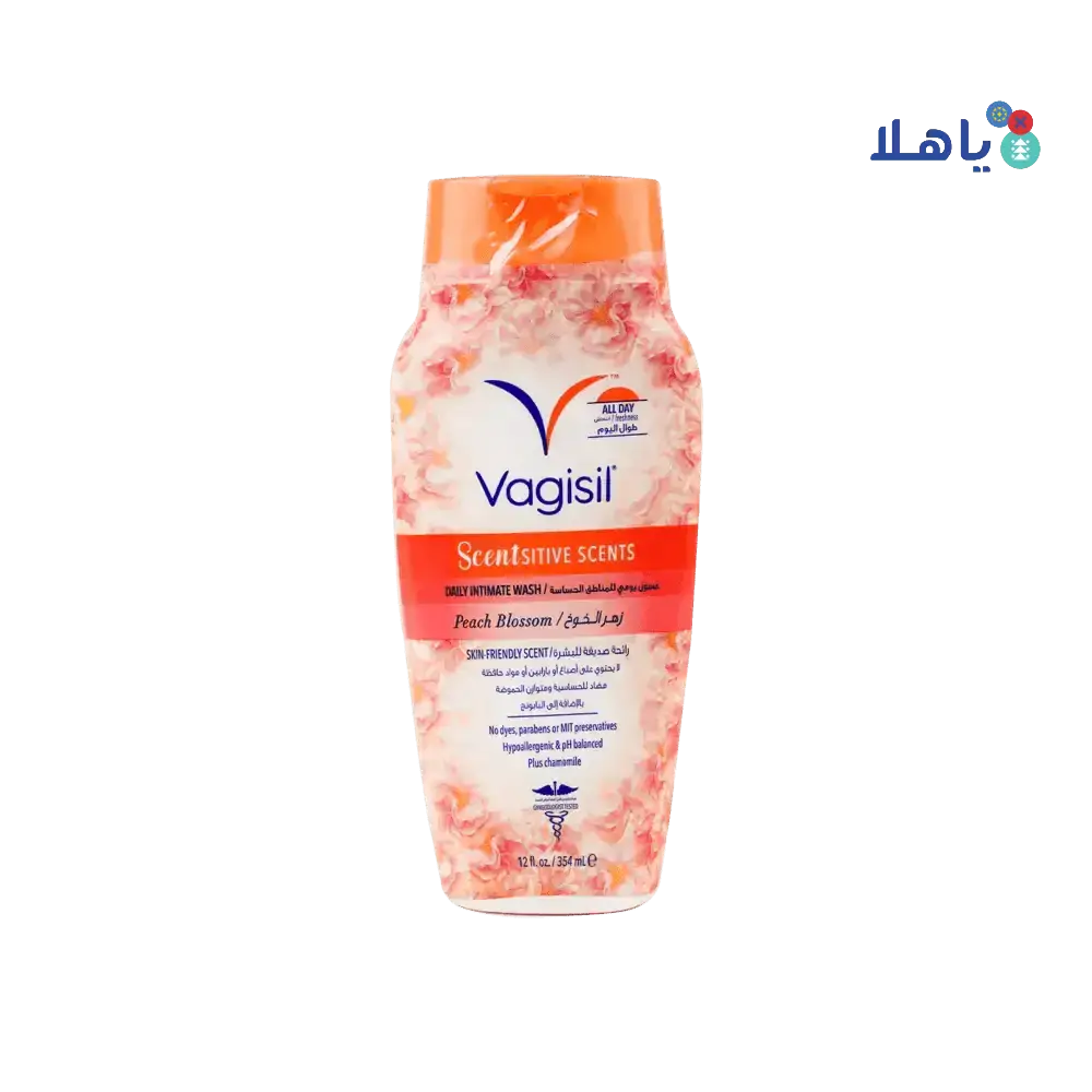 VAGISIL - Vagisil Daily intimate Wash 354ml - Peach Blossom - Pharmazone - 