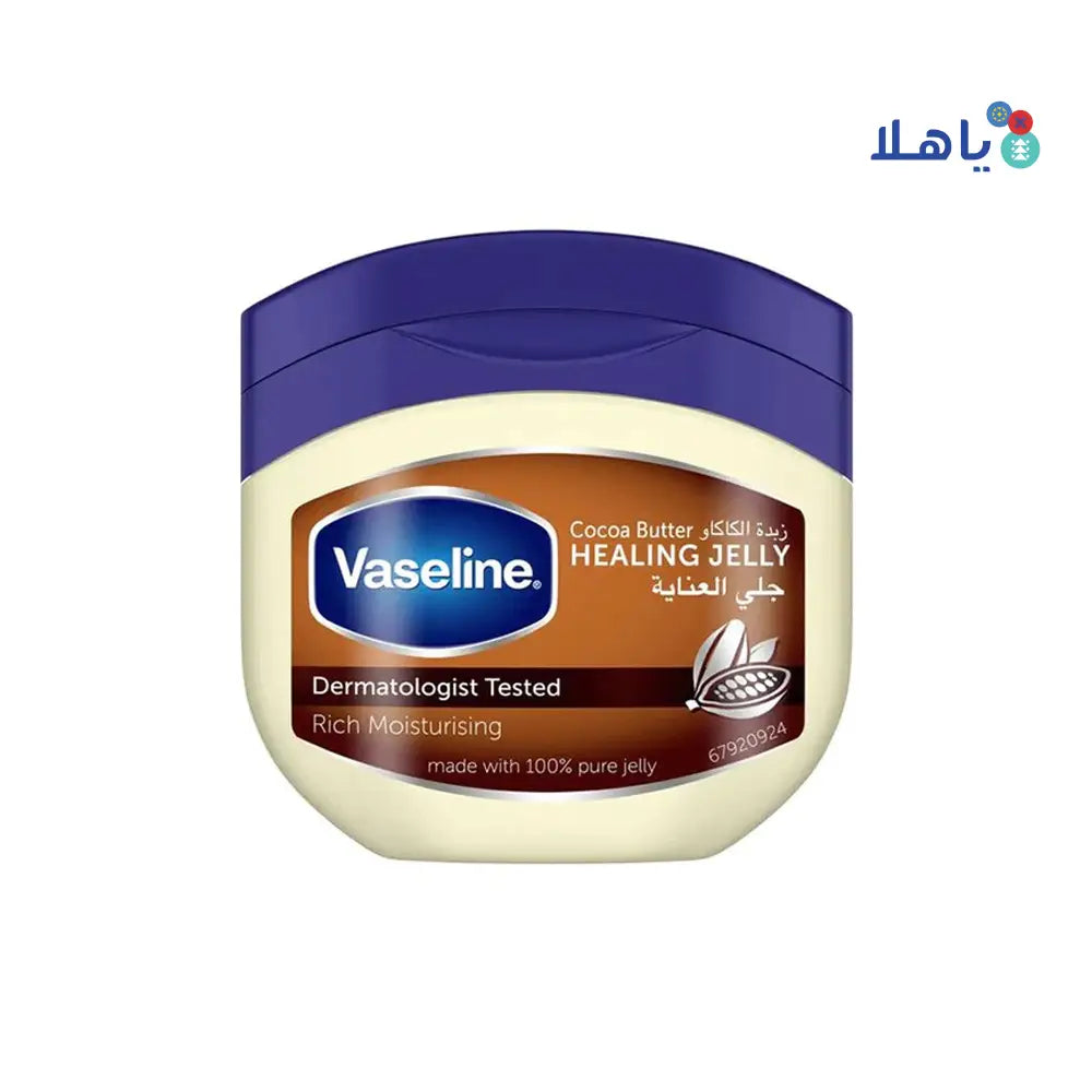 VASELINE COCOA BUTTER HEALING JELLY 250ML