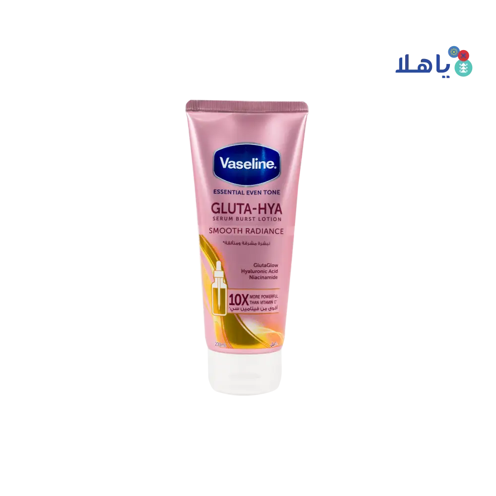 Vaseline Gluta-Hya Burst Lotion 200ml - Smooth Radiance