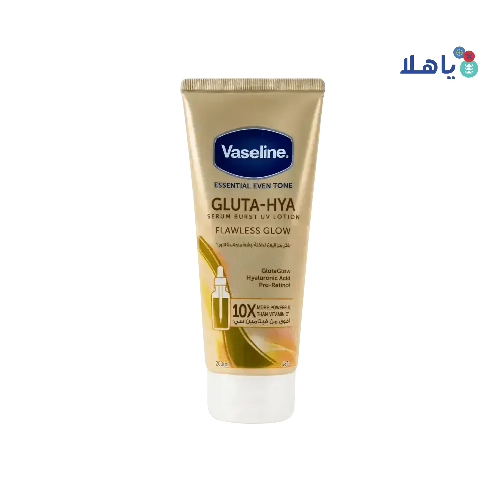 VASELINE - Vaseline Gluta - Hya Uv Lotion 200ml - Flawless Glow - Pharmazone - 