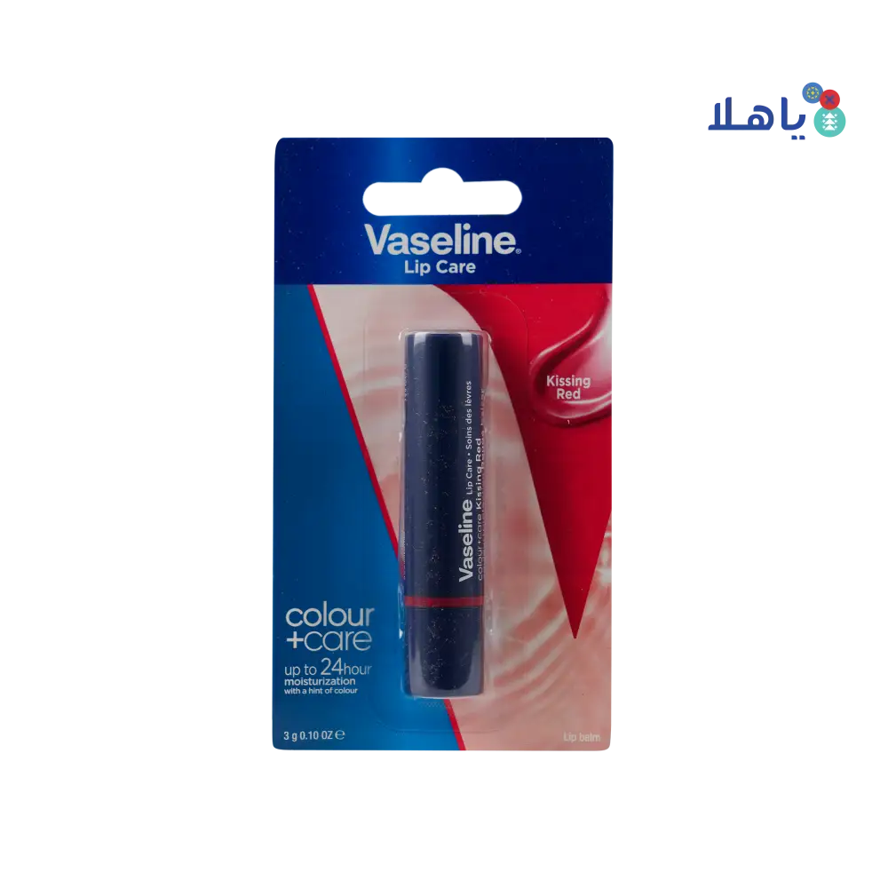 Vaseline Lip Balm 3g-Kissing Red