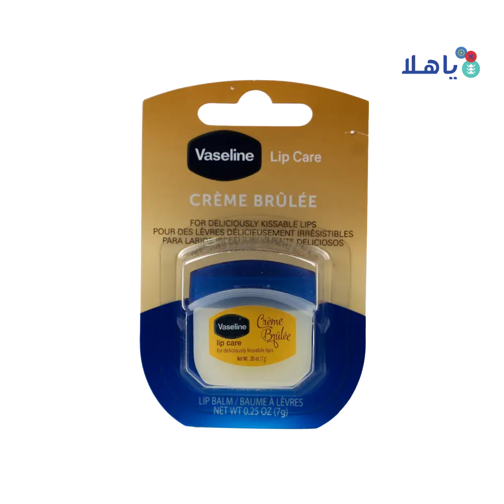 Vaseline Lip Care 7g-Creme Brulee