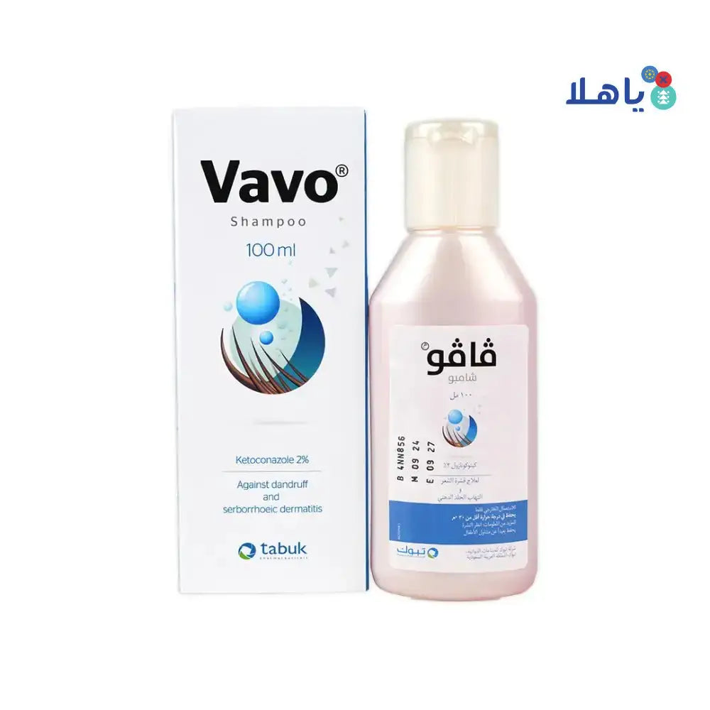 TABUK - Vavo Shampoo 2% 100 Ml - Pharmazone - 