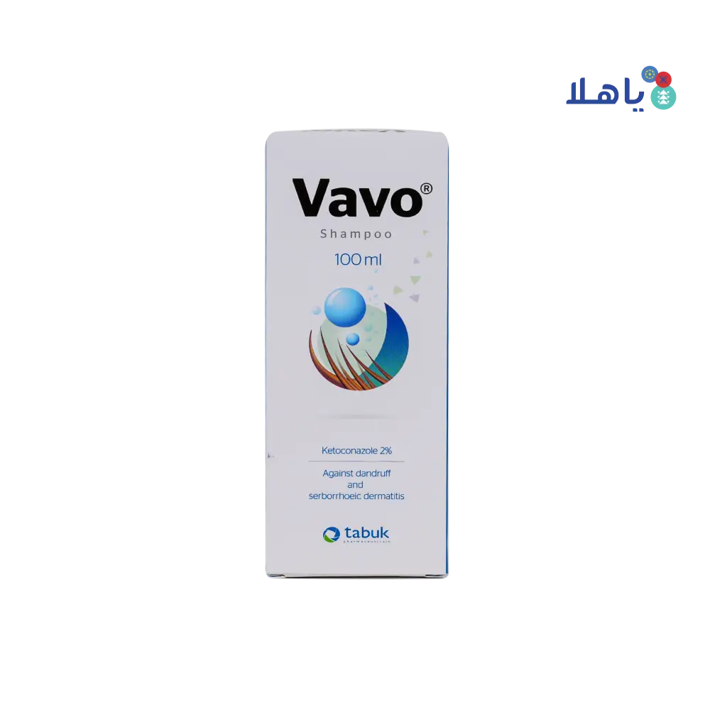 VAVO SHAMPOO 2% 100 ML