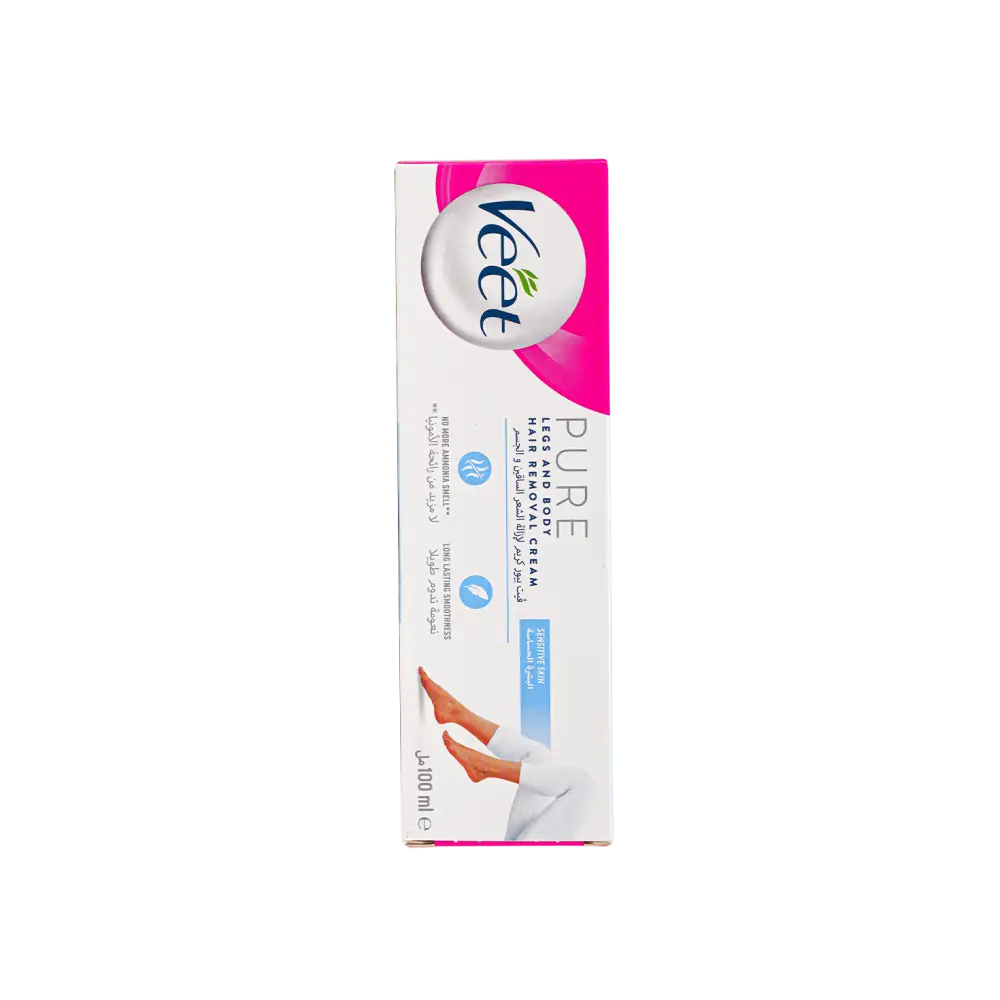 Veet Pure Legs & Body Hair And Removal Cream 100ML