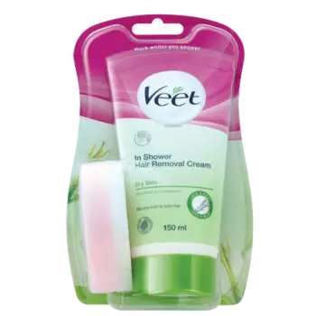 Veet Hair Removal Cream In Shower 150G-Dry Skin