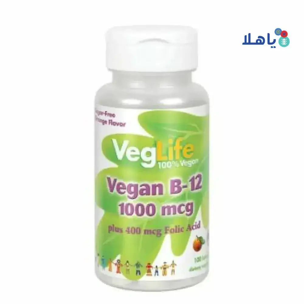 VEGLIFE - VEGLIFE VIT B - 12 & FOLIC ACID 100 LOZ. - Pharmazone - 