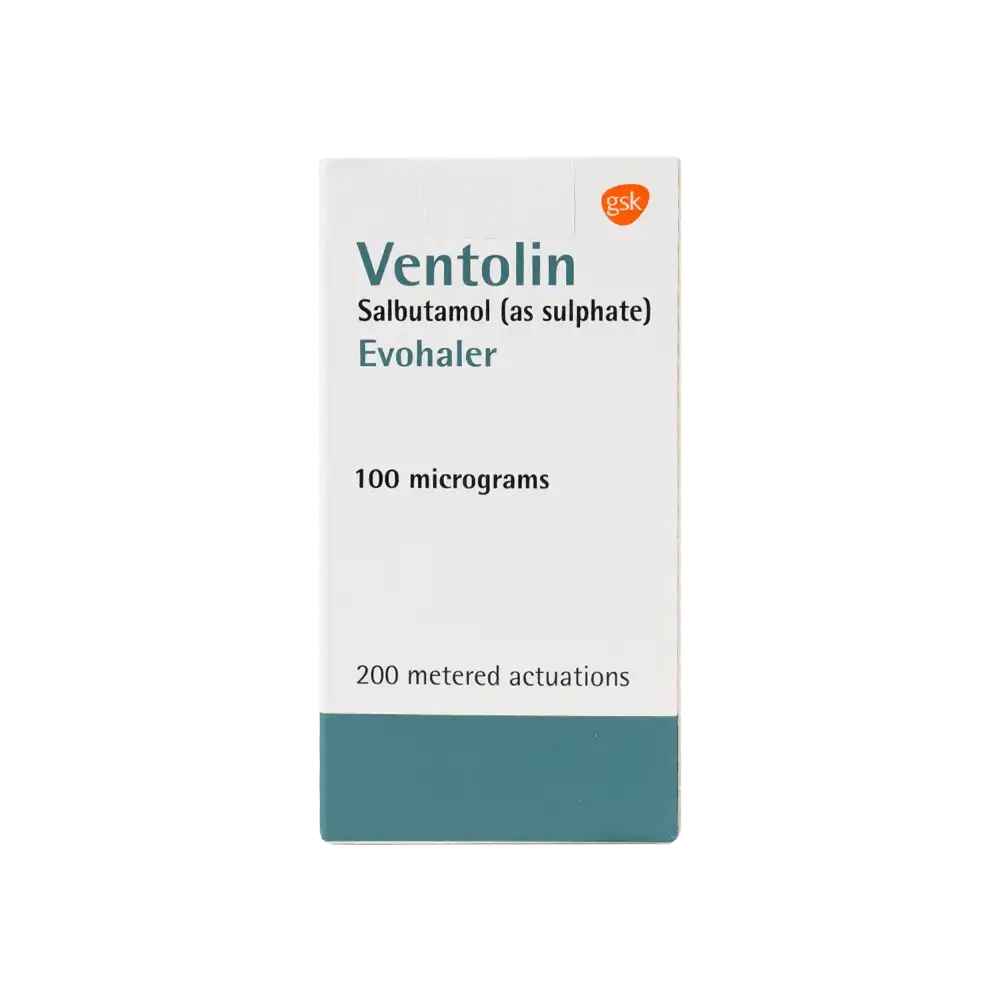 GSK - Ventolin Evohaler 100Mcg 200 Dose - Pharmazone - 