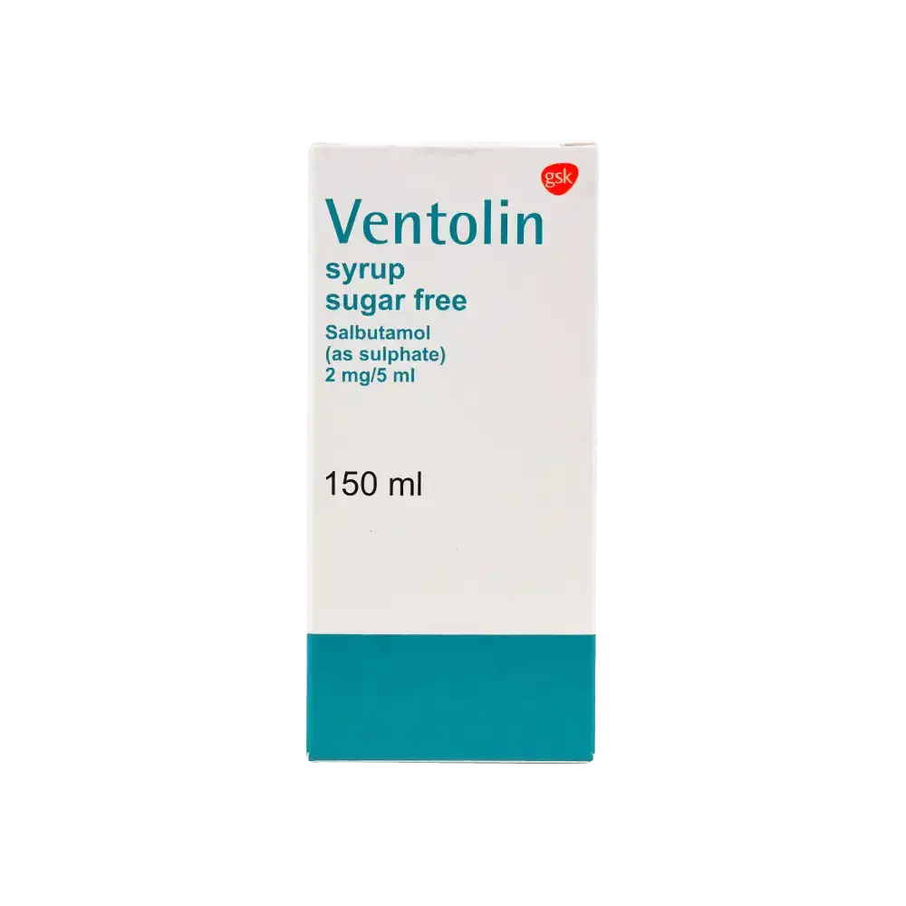 GSK - Ventolin Syrup 150 Ml - Pharmazone - 