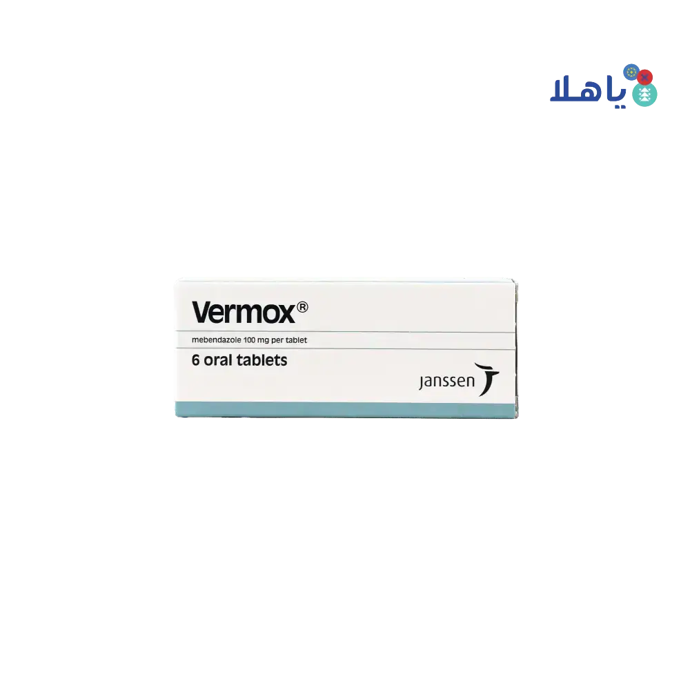 JANSSEN - Vermox 100Mg 6Tab - Pharmazone - 