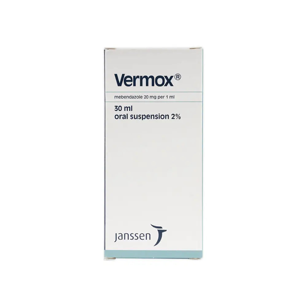 Vermox Suspension 2% 30 Ml