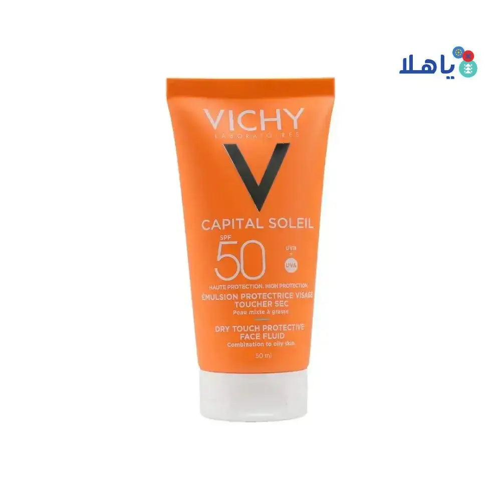 VICHY - Vichy Capital Soleil Spf50 Dry Touch Fluid 50ml - Pharmazone - 