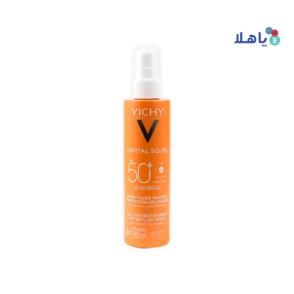 Vichy Capital Soleil Spf50+ Water Fluid Spray 200ml