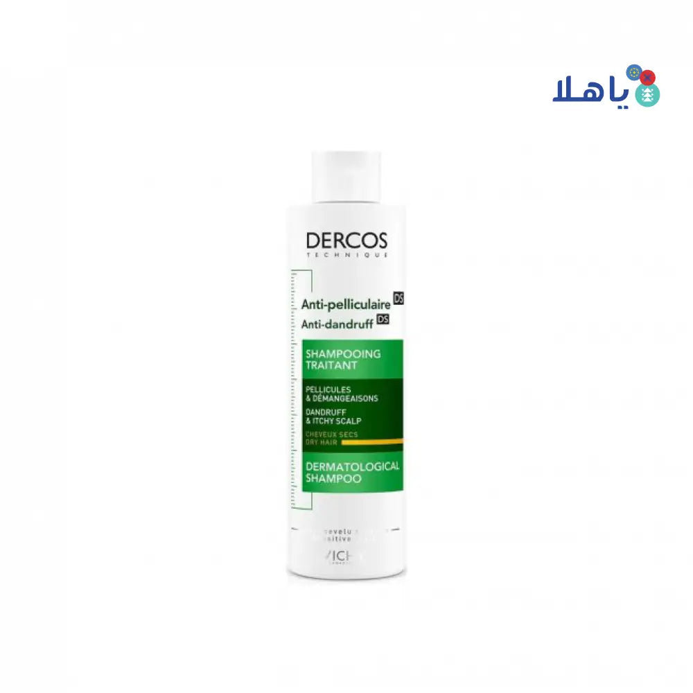 Vichy Dercos Anti-Dandruff Ds Dry Hair Shampoo 200ml