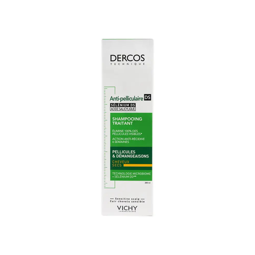 Vichy Dercos Anti-Dandruff Ds Dry Hair Shampoo 200ml