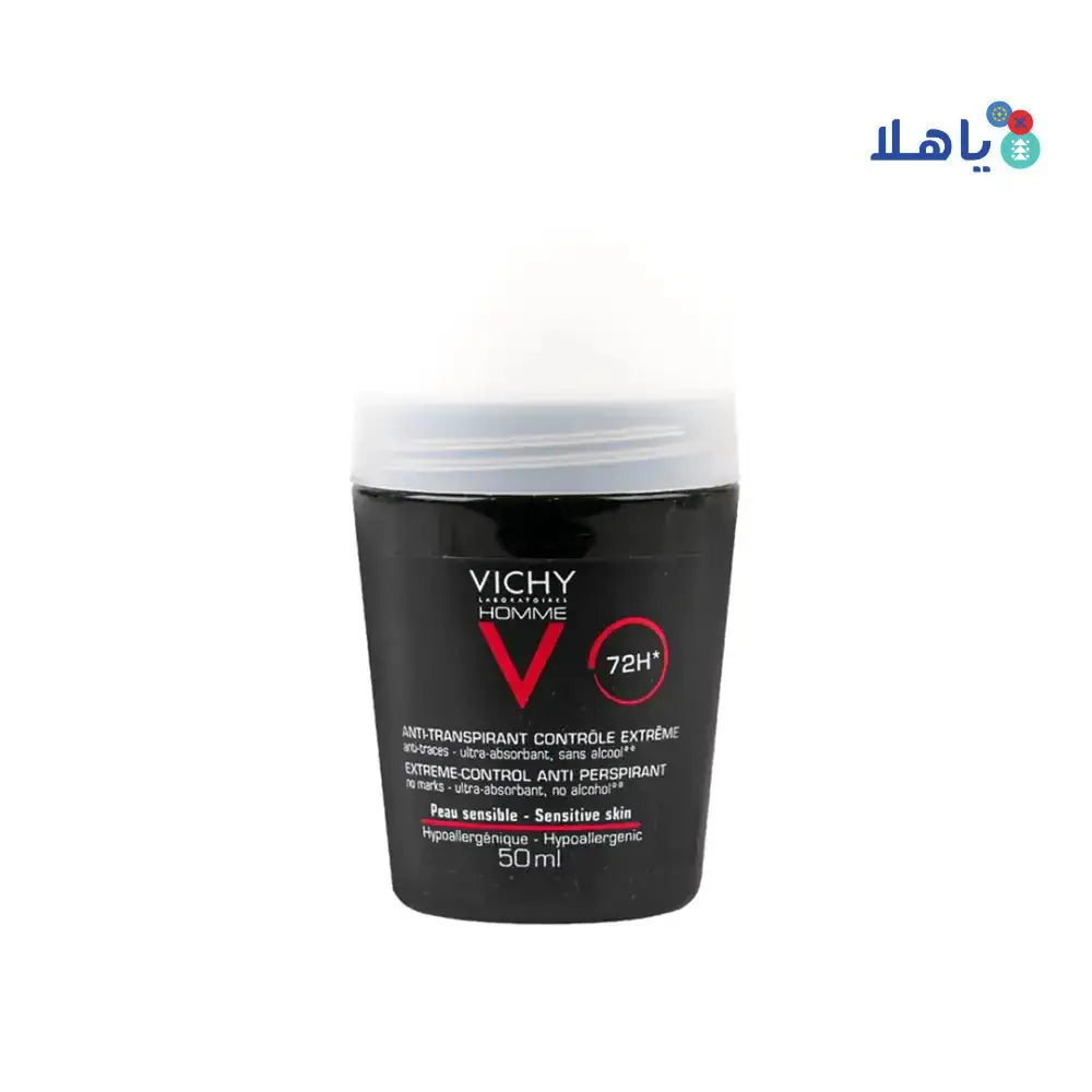 VICHY - Vichy Homme Deodorant Roll Control Extreme 72h 50ml - Pharmazone - 