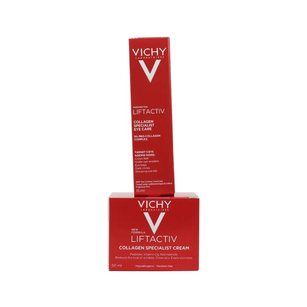 Vichy Liftactiv Collagen Specialist Day Face + Eye Set