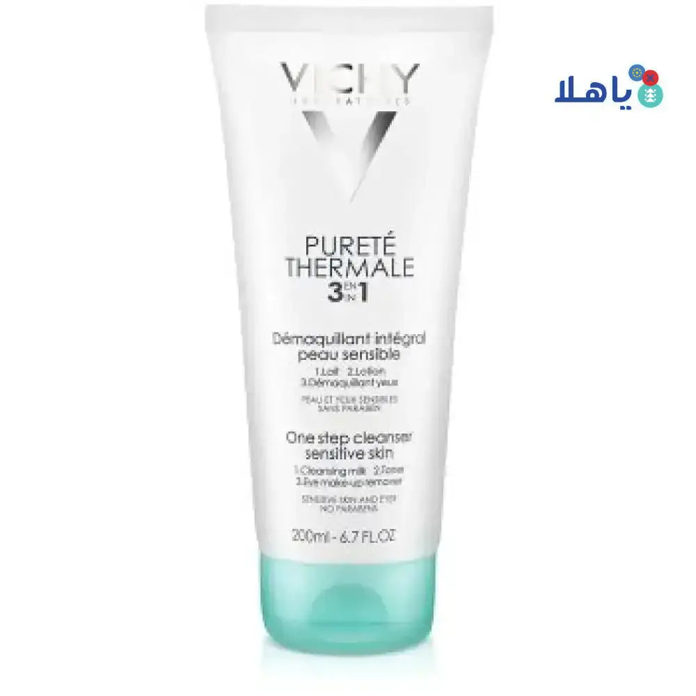 VICHY - VICHY PURETE THERMALE 3IN1 ONE STEP CLEANSER 200 ML - Pharmazone - 