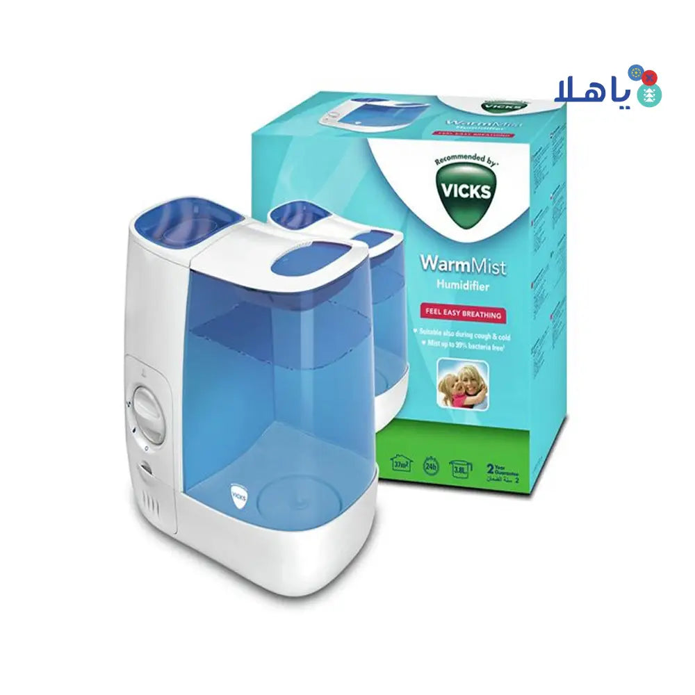 Vicks Humidifier Electrical Warm Mist 3.8L-845