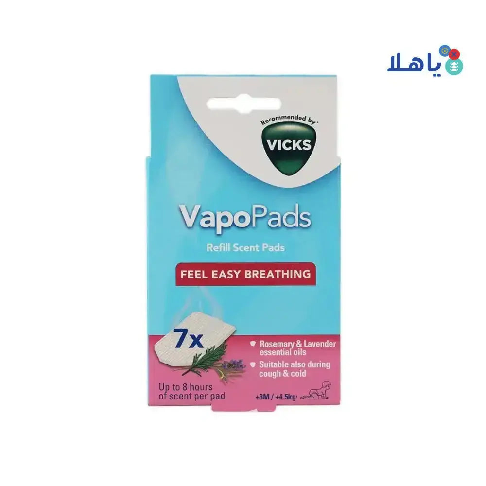 VICKS - Vicks Pediatric Vapopads RM & Lavender Scent 7 pads - Pharmazone - 