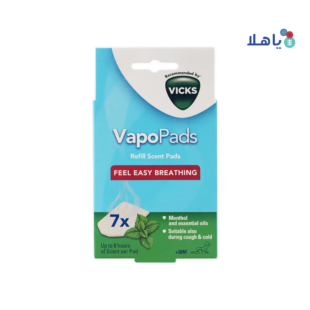 Vicks Vapopads Menthol Scent 7 pads