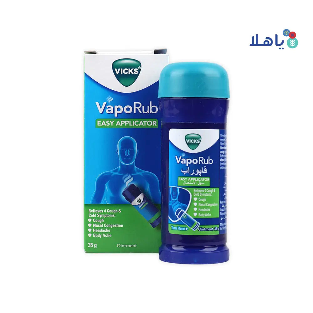 Vicks Vaporub Easy Applicator Ointment 35g