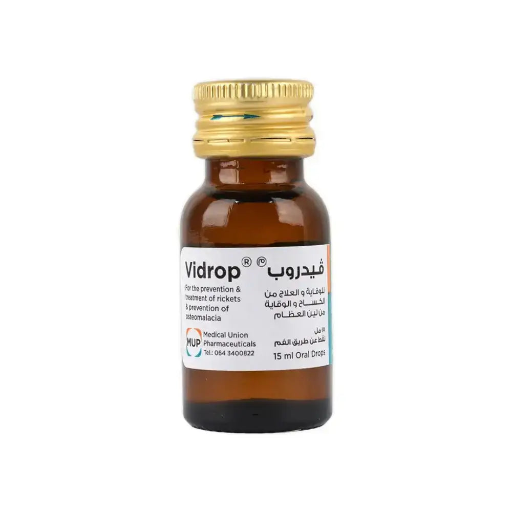 MEDICAL UNION - Vidrop Oral Drops Vit.D3 2800 I.U./Ml 15Ml - Pharmazone - 