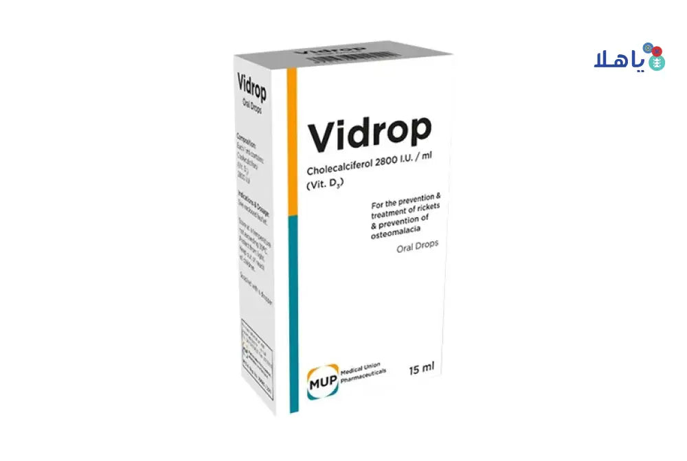 VIDROP ORAL DROPS VIT.D3 2800 I.U./ML 15ML