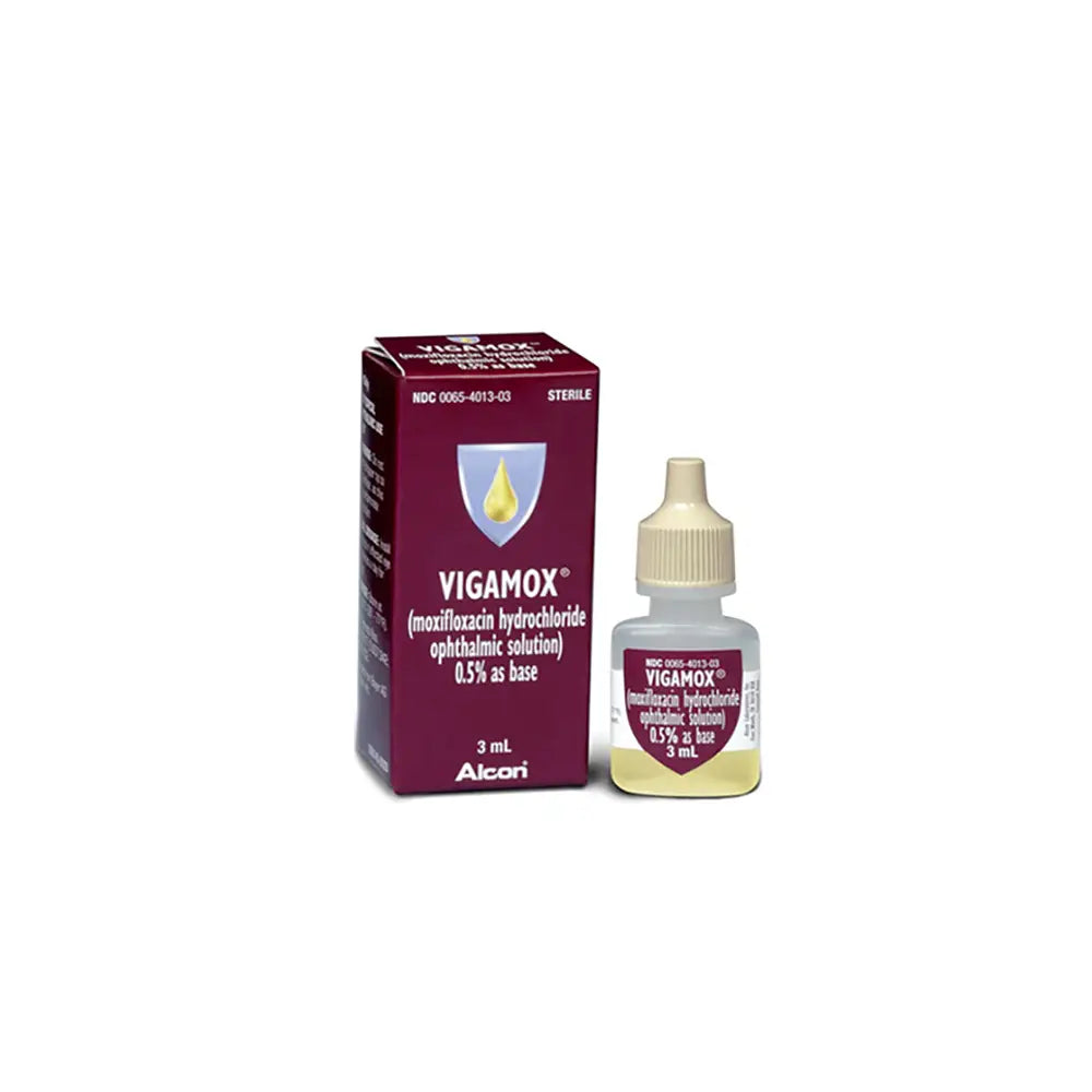 VIGAMOX 0.5% EYE DROPS 5ML