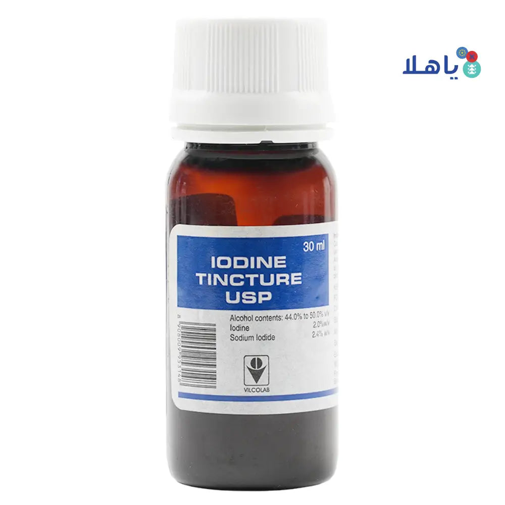 Iodine Tincture Usp 30ml - Vilcolab