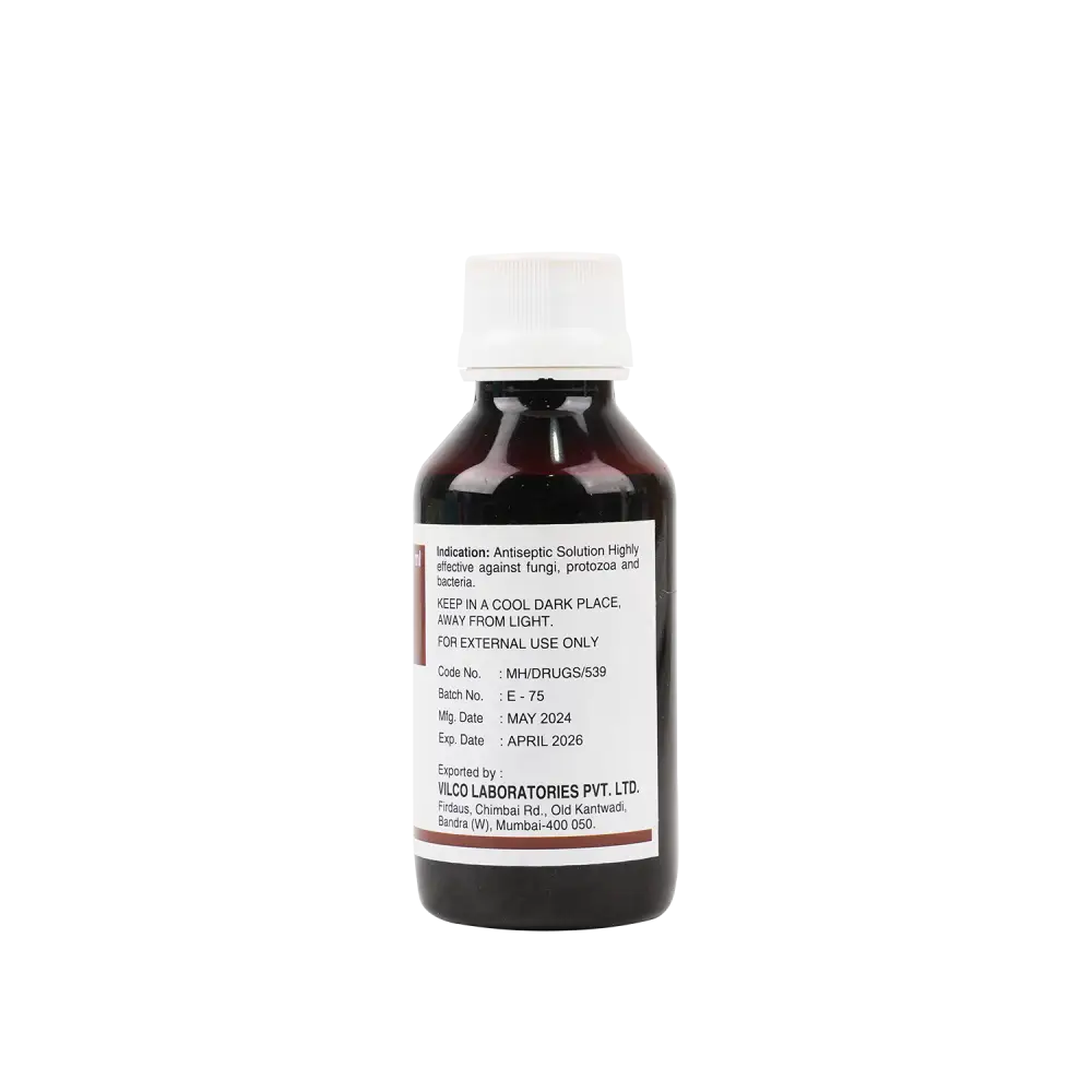 Povidone Iodine Solution IP 100ml - Vilcolab