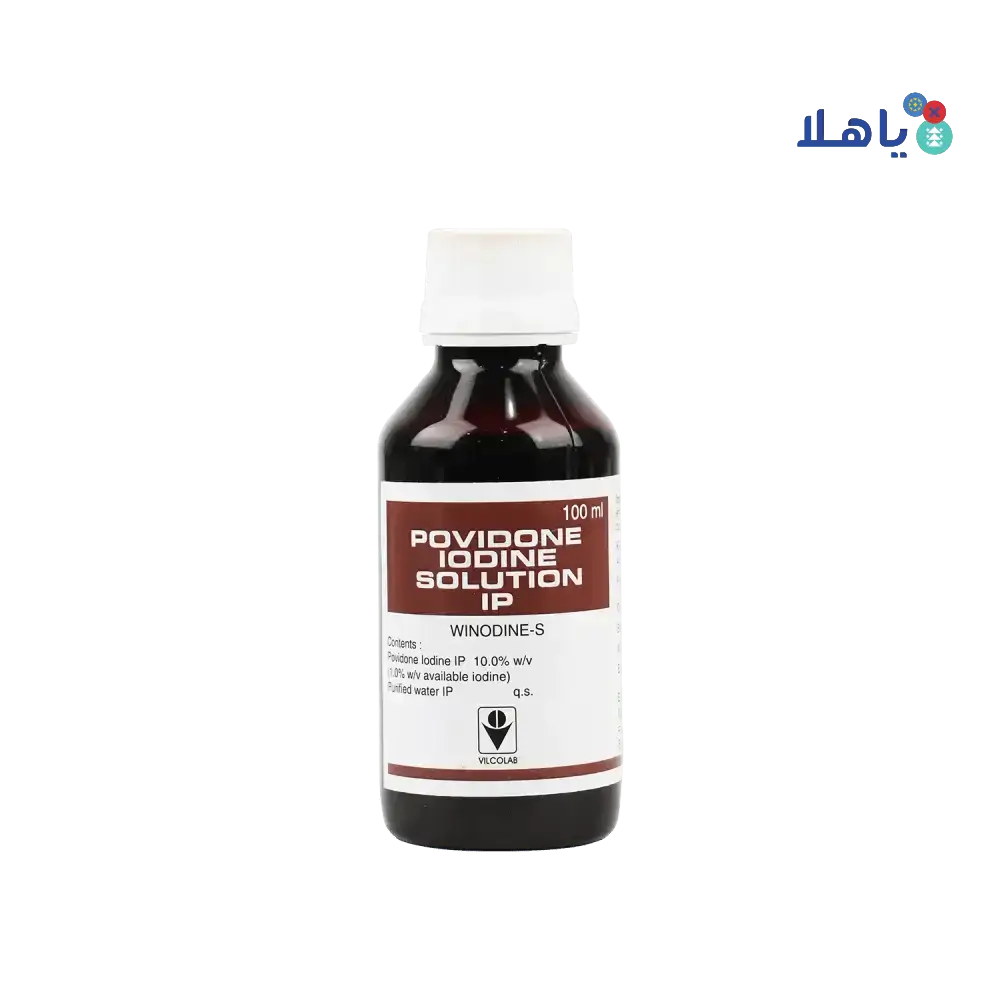 Vilco Lab - Vilcolab Povidone Iodine Solution IP 100ml - Pharmazone - 