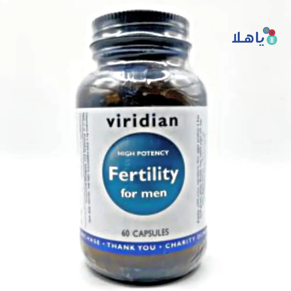 VIRIDIAN FERTILITY FOR MEN 60 CAPSULES