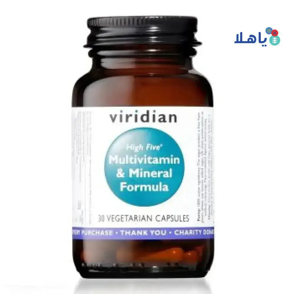 VIRIDIAN - Viridian Multivitamin & Mineral Formula 30Cap - Pharmazone - 