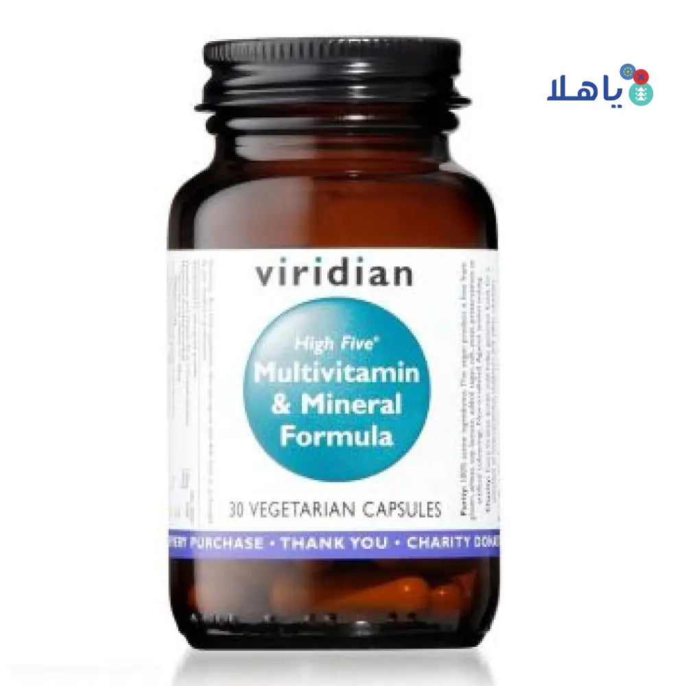 VIRIDIAN MULTIVITAMIN & MINERAL FORMULA 30CAP