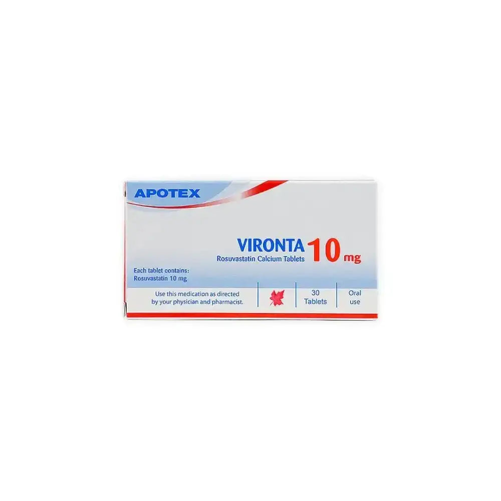 APOTEX - Vironta Rosuvastatin Calcium 10mg 30 Tablets - Pharmazone - 