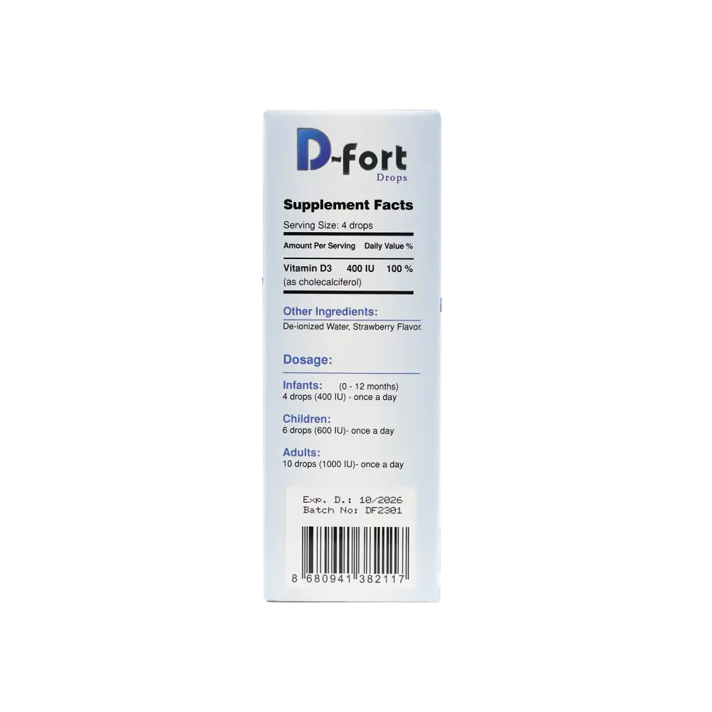 VIT D-FORT DROPS 50ML