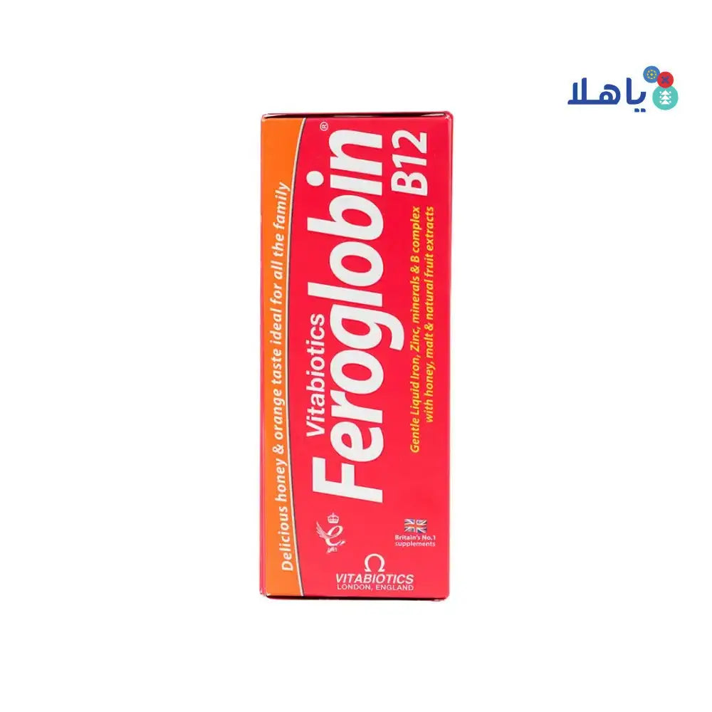 VITABIOTICS - Vitabiotics Feroglobin B12 Liquid 200 Ml - Pharmazone - 