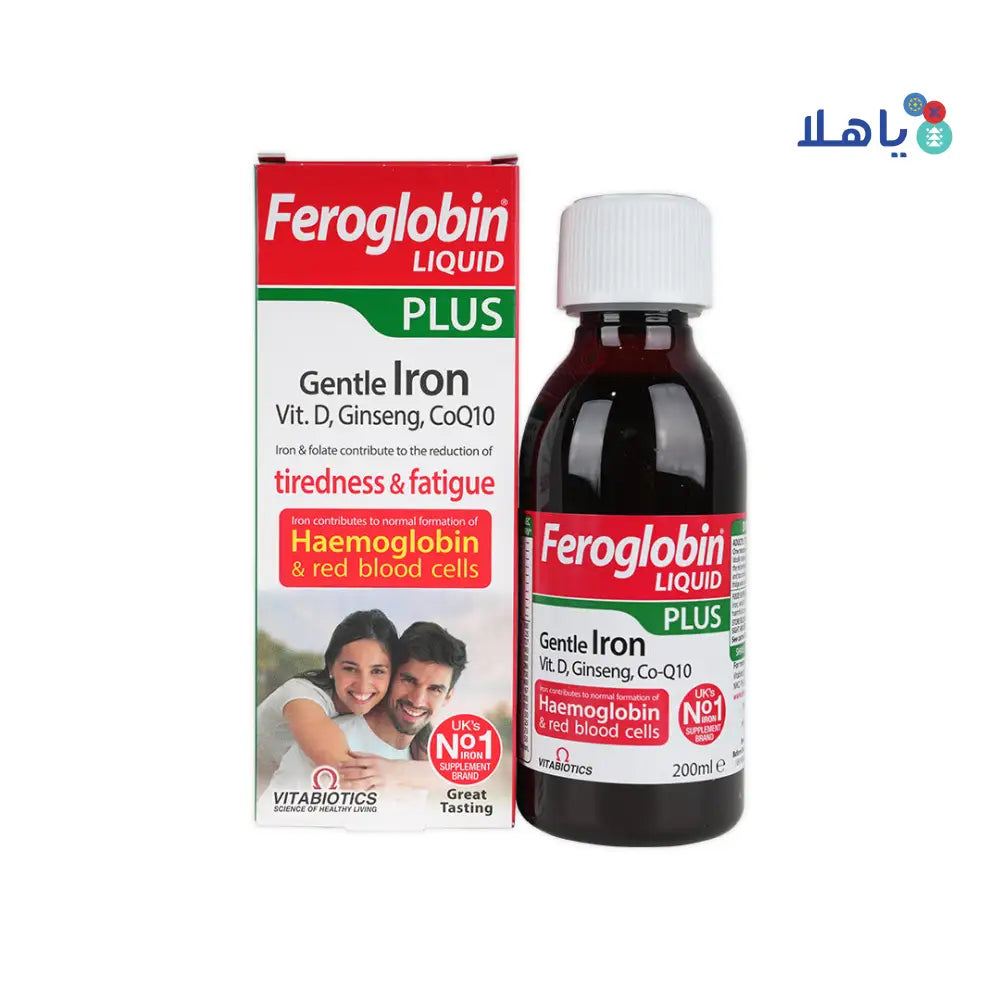 Vitabiotics Feroglobin Liquid Plus Syrup 200Ml