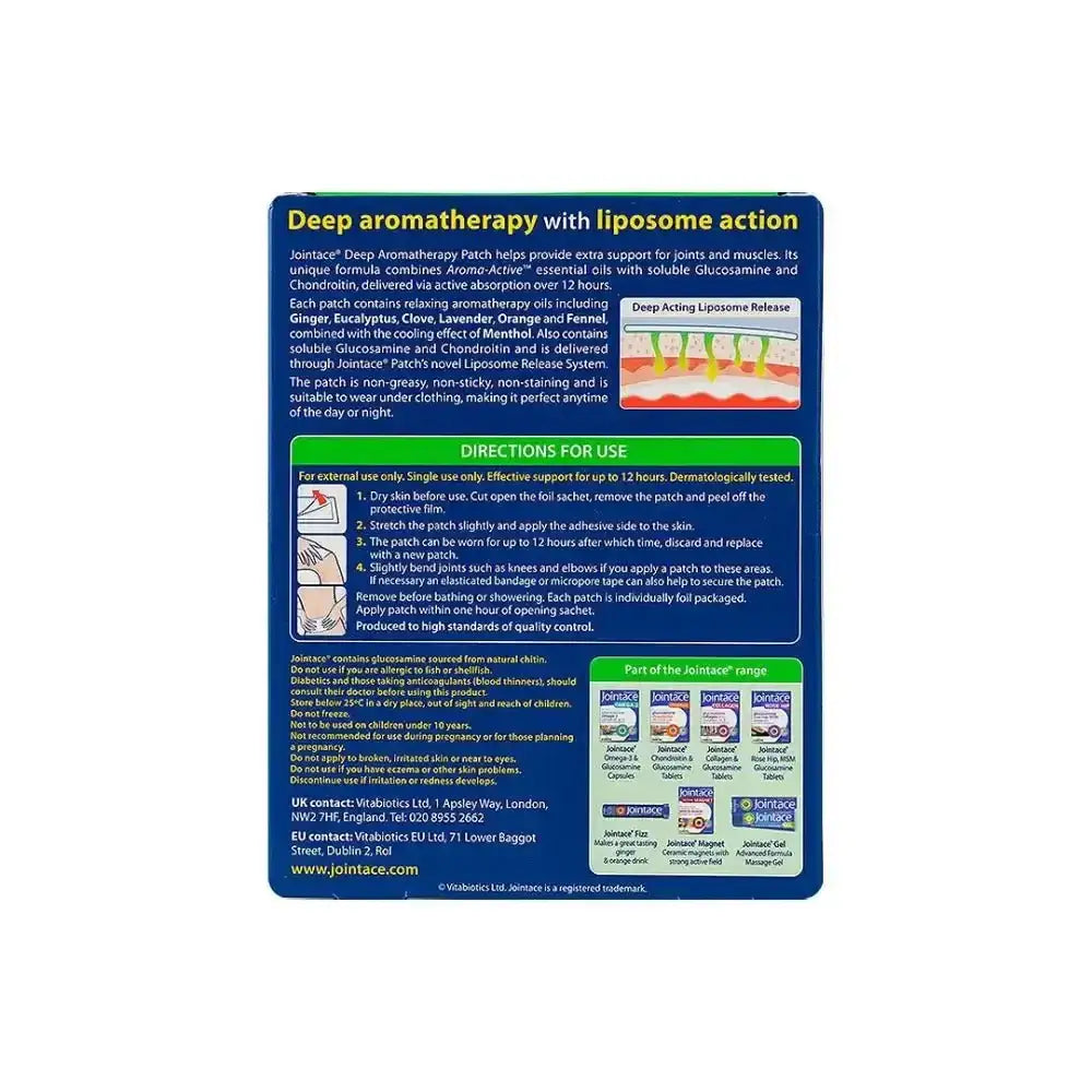 VITABIOTICS - VITABIOTICS JOINTACE PATCH 8PCS - Pharmazone - 