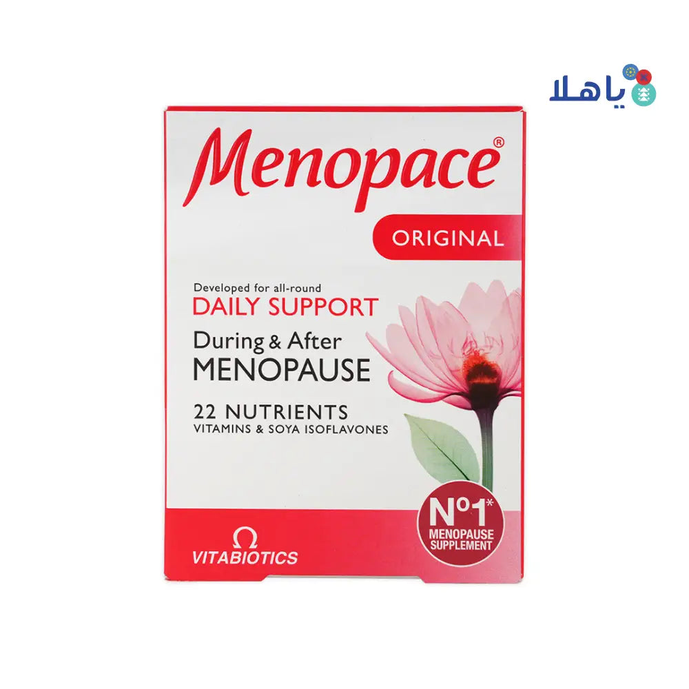 VITABIOTICS MENOPACE 30 TABLETS