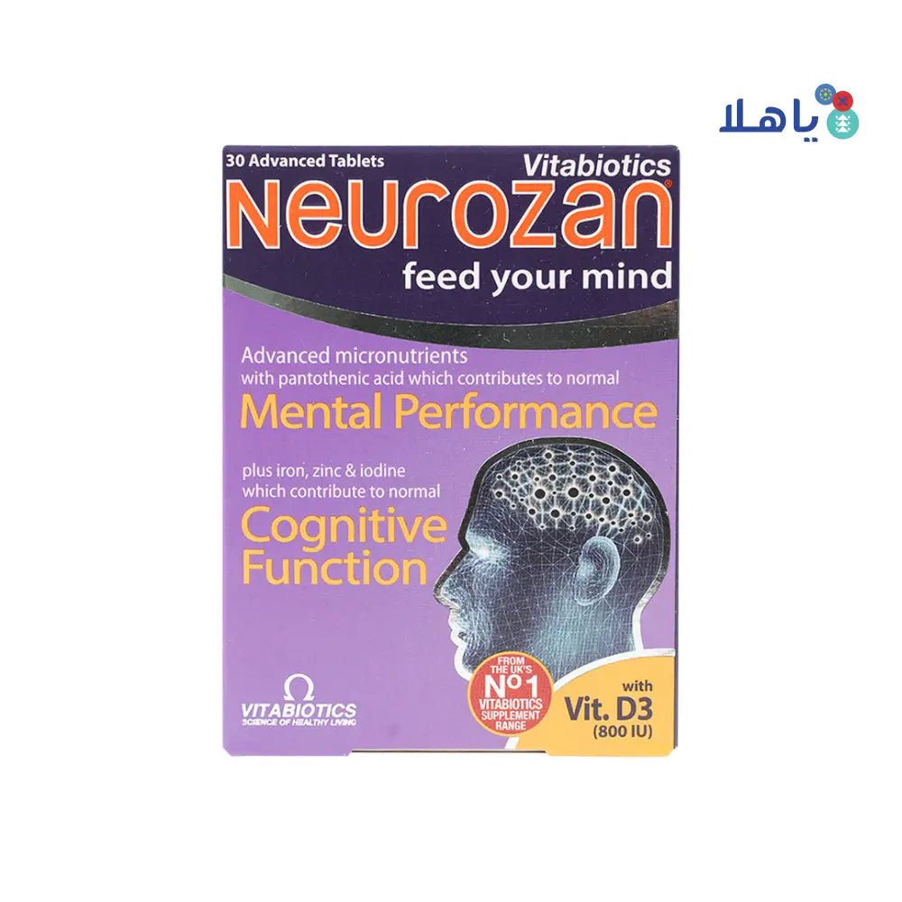 VITABIOTICS_NEUROZAN_30_TAB