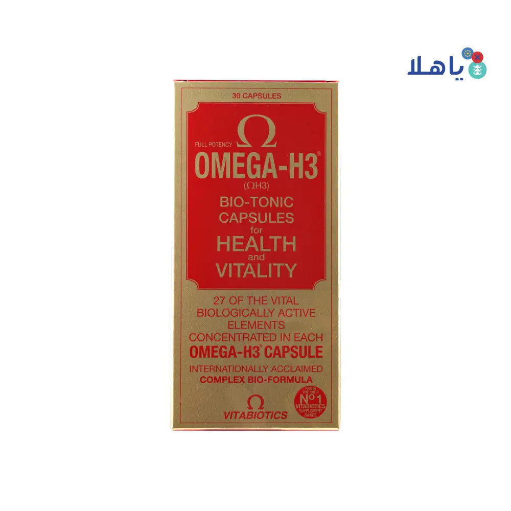 VITABIOTICS OMEGA-H3 30 CAP