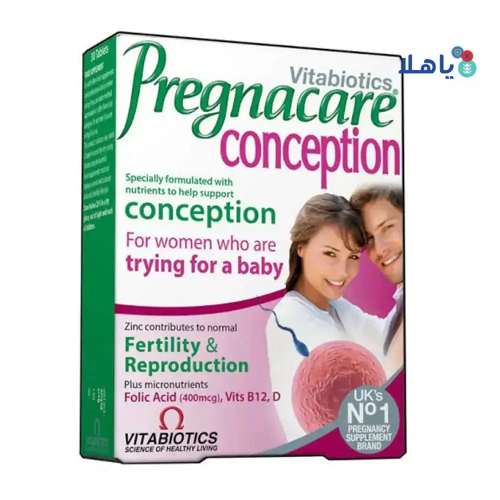 VITABIOTICS - Vitabiotics Pregnacare Conception 30Tab - Pharmazone - 